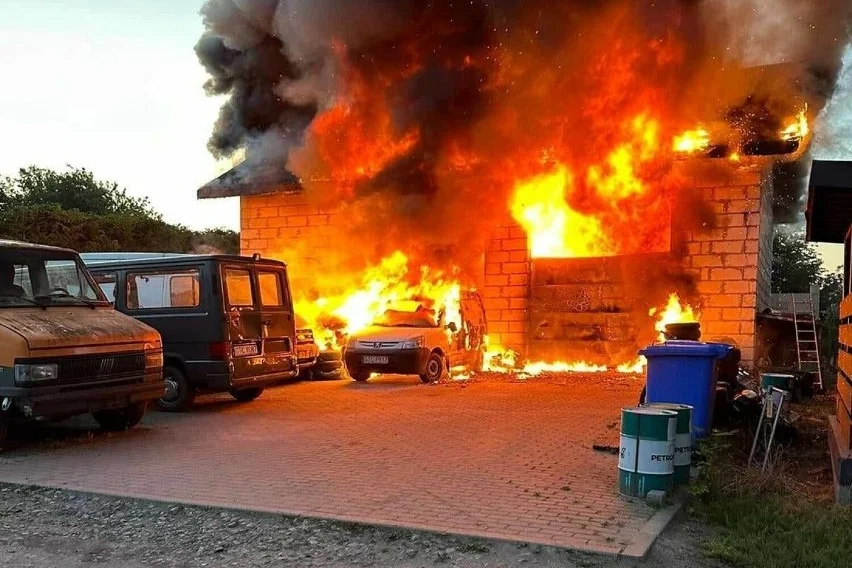 tczewskie łąki tczew pożar 6-latka matka zginęły ojciec straż pożarna