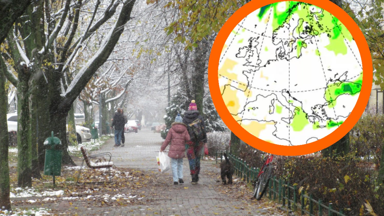 pogoda listopad 2024 prognoza mrozy śnieg