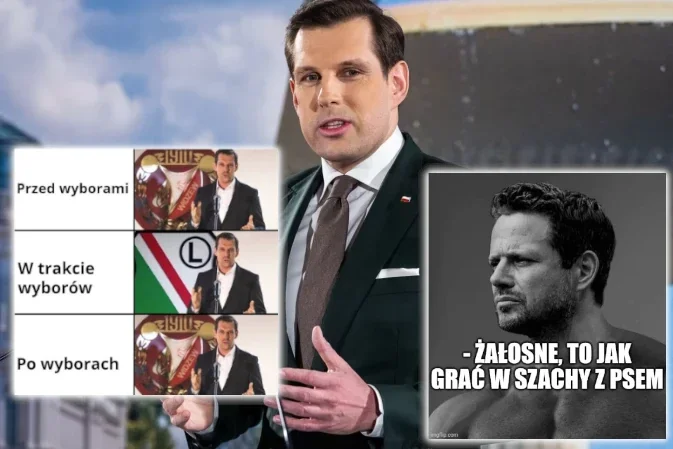 memy wybory samorządowe 2024 tobiasz bocheński rafał trzaskowski polityka