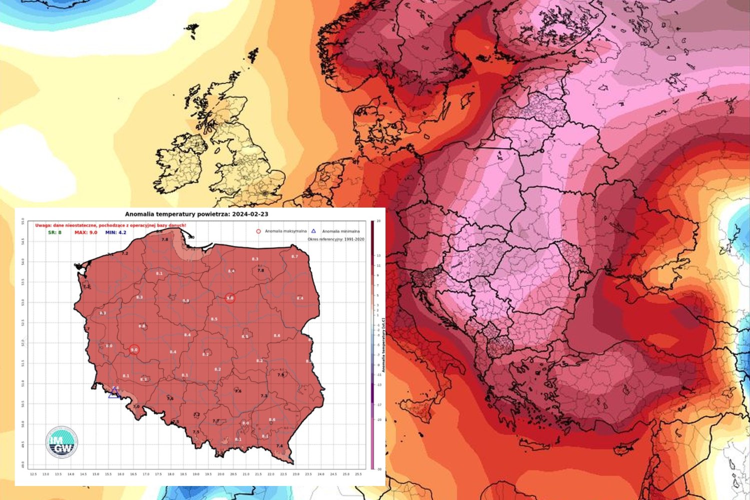 W lutym padnie absolutny rekord temperatury.
