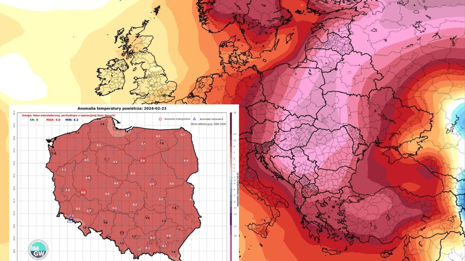 W lutym padnie absolutny rekord temperatury.