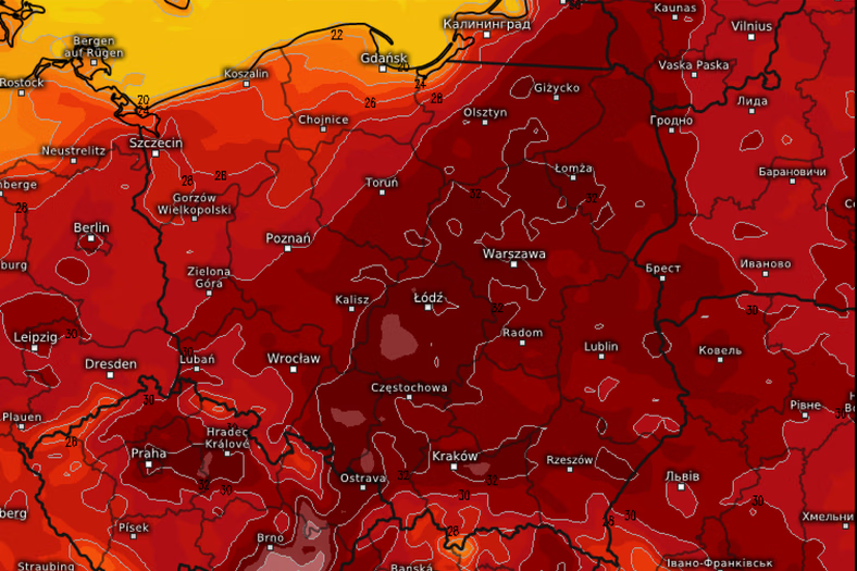 Prognoza pogody na początek września jest ekstremalna, jeśli chodzi o spodziewane temperatury.