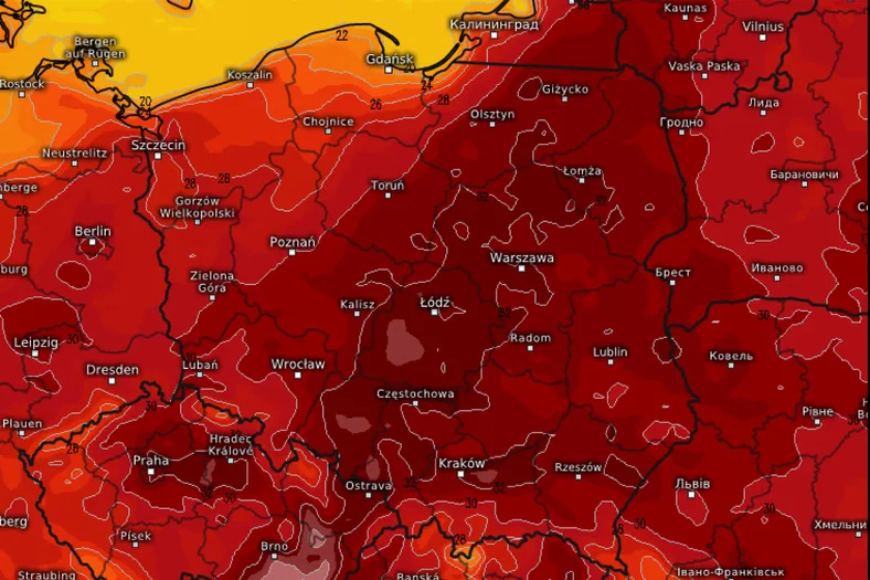 Prognoza pogody na początek września jest ekstremalna, jeśli chodzi o spodziewane temperatury.