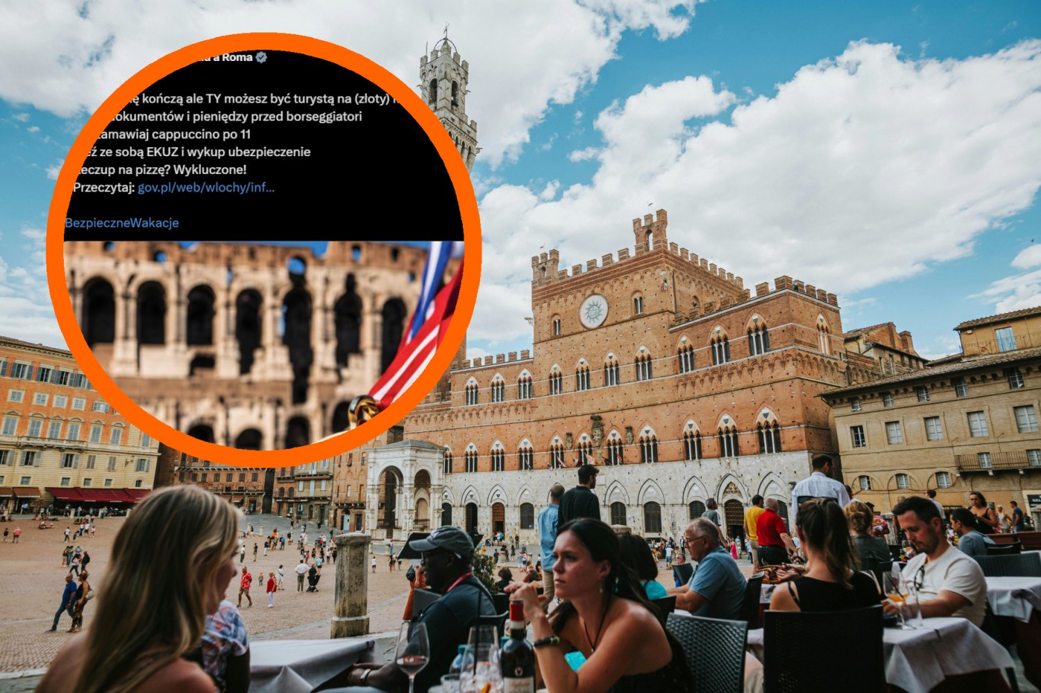 włochy wakacje poradnik ambasada złodzieje kieszonkowcy kawa cappuccino po 11