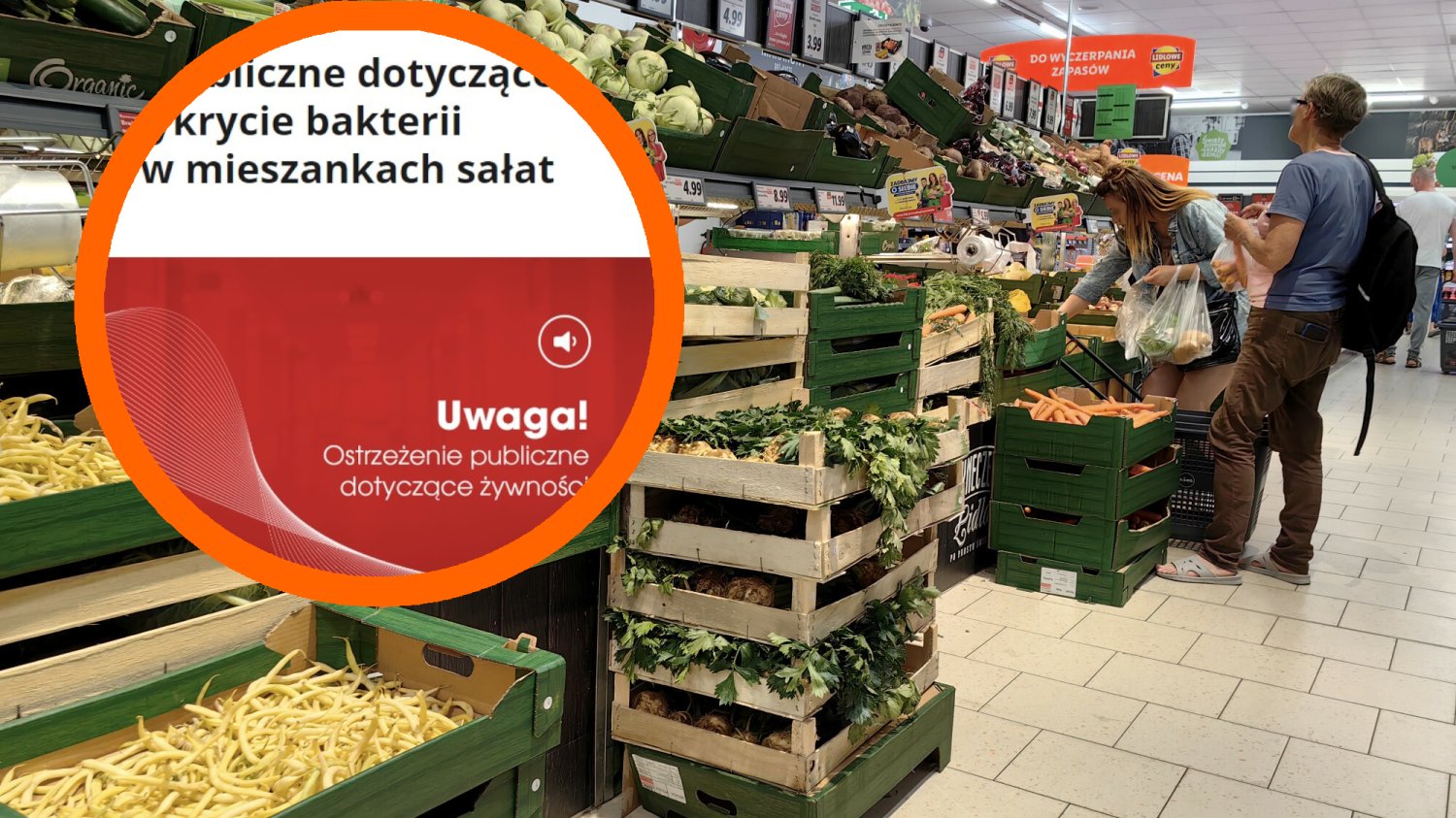 sałata salmonella lidl makro ryneczek lidla sanepid objawy zatrucia