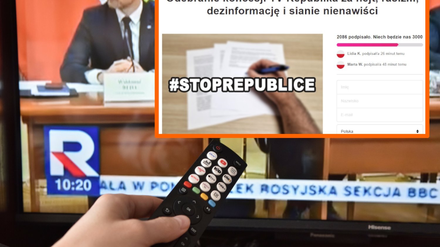 tv republika petycja koncesja donald tusk dlaczego krrit