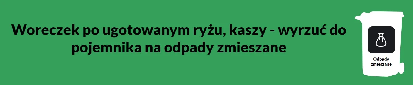 torebka woreczek ryż kasza gdzie wyrzucić odpady zmieszane bisfenol A plastik jak szkodzi torebka woreczek ryż kasza gdzie wyrzucić odpady zmieszane bisfenol A plastik jak szkodzi