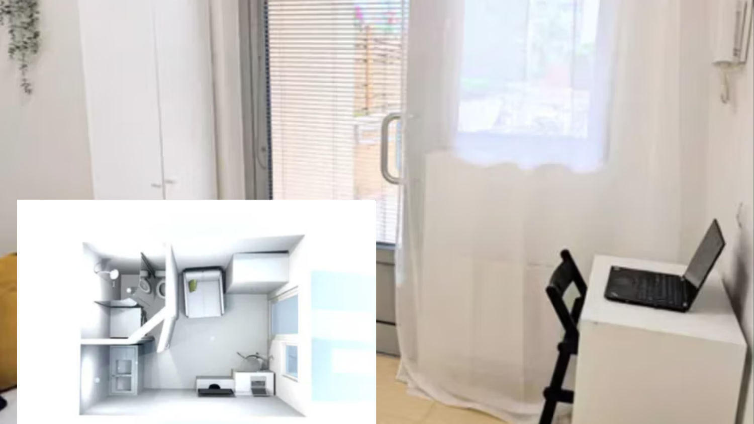 Kuriozalna oferta sprzedaży kawalerki w Kabatach w Warszawie o powierzchni 10 metrów kwadratowych.