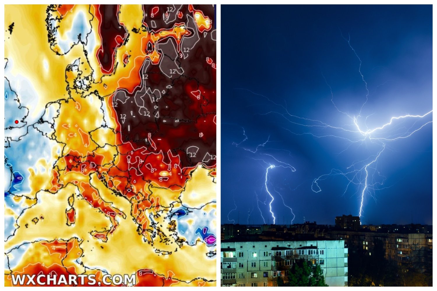 Koszmarna prognoza pogody na czerwiec.
