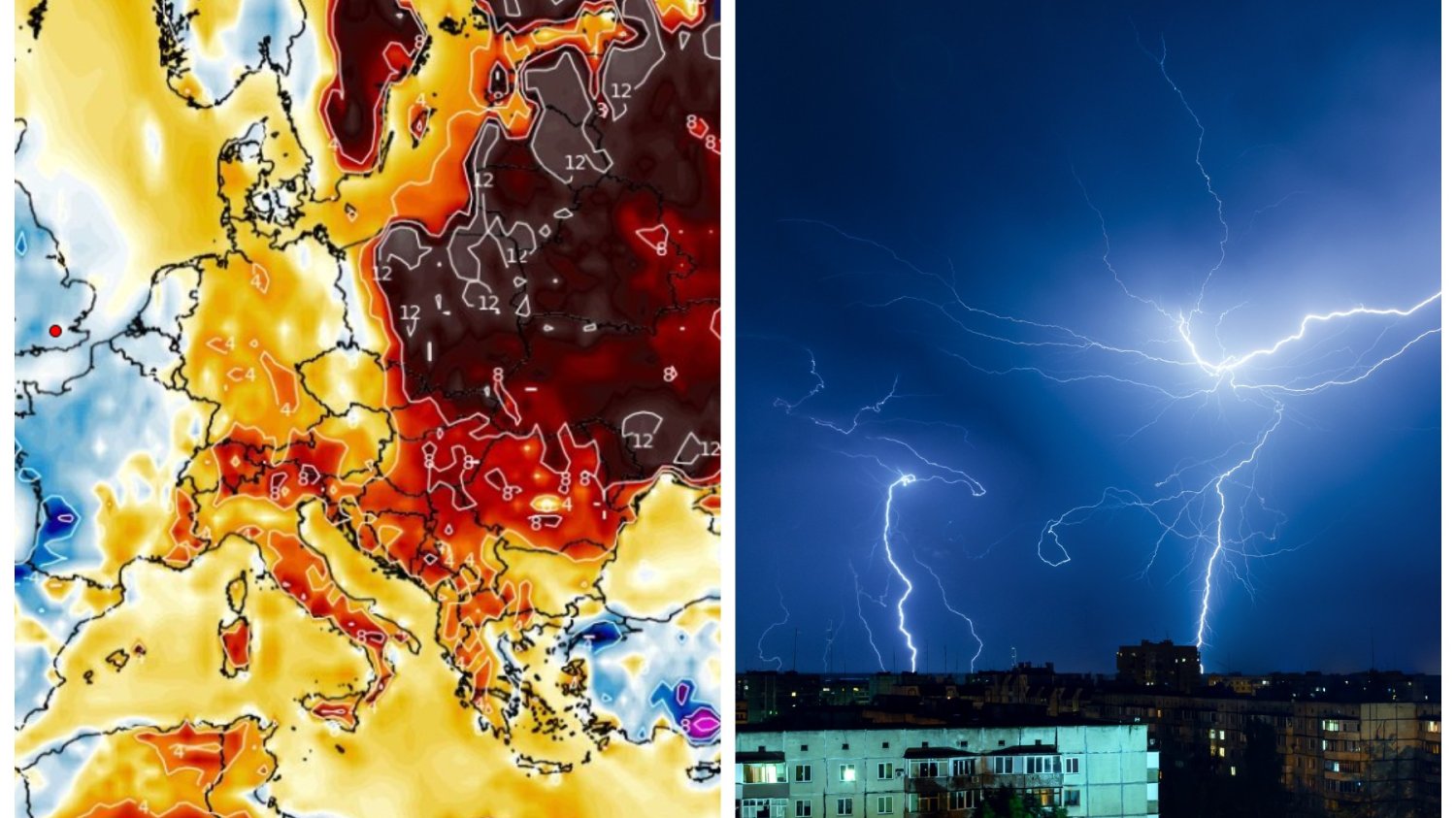 Koszmarna prognoza pogody na czerwiec.