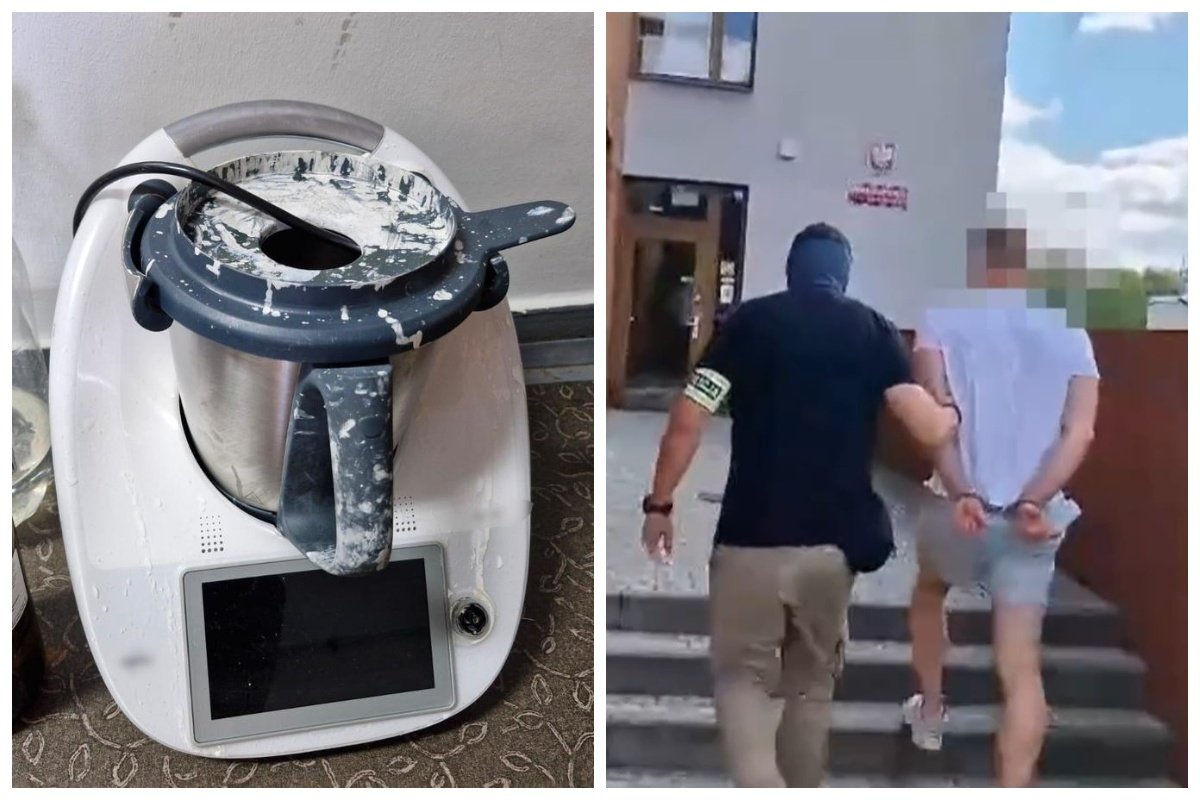 thermomix narkotyki wielkopolska policja zdjęcia