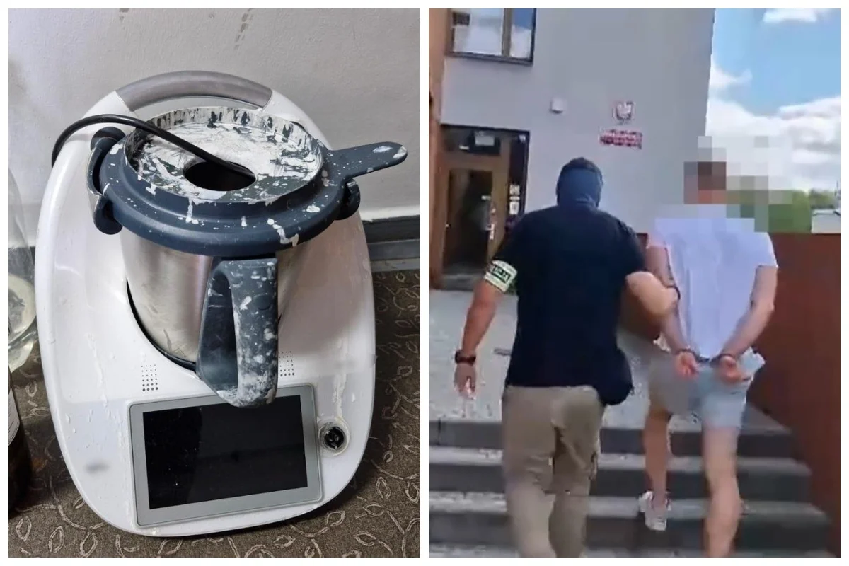 thermomix narkotyki wielkopolska policja zdjęcia
