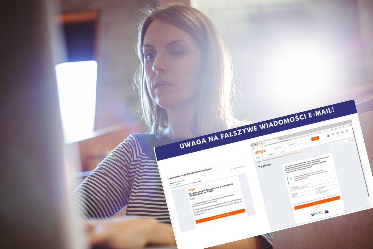 Oszuści podszywają się pod znany sklep online. Nie klikaj w taką wiadomość