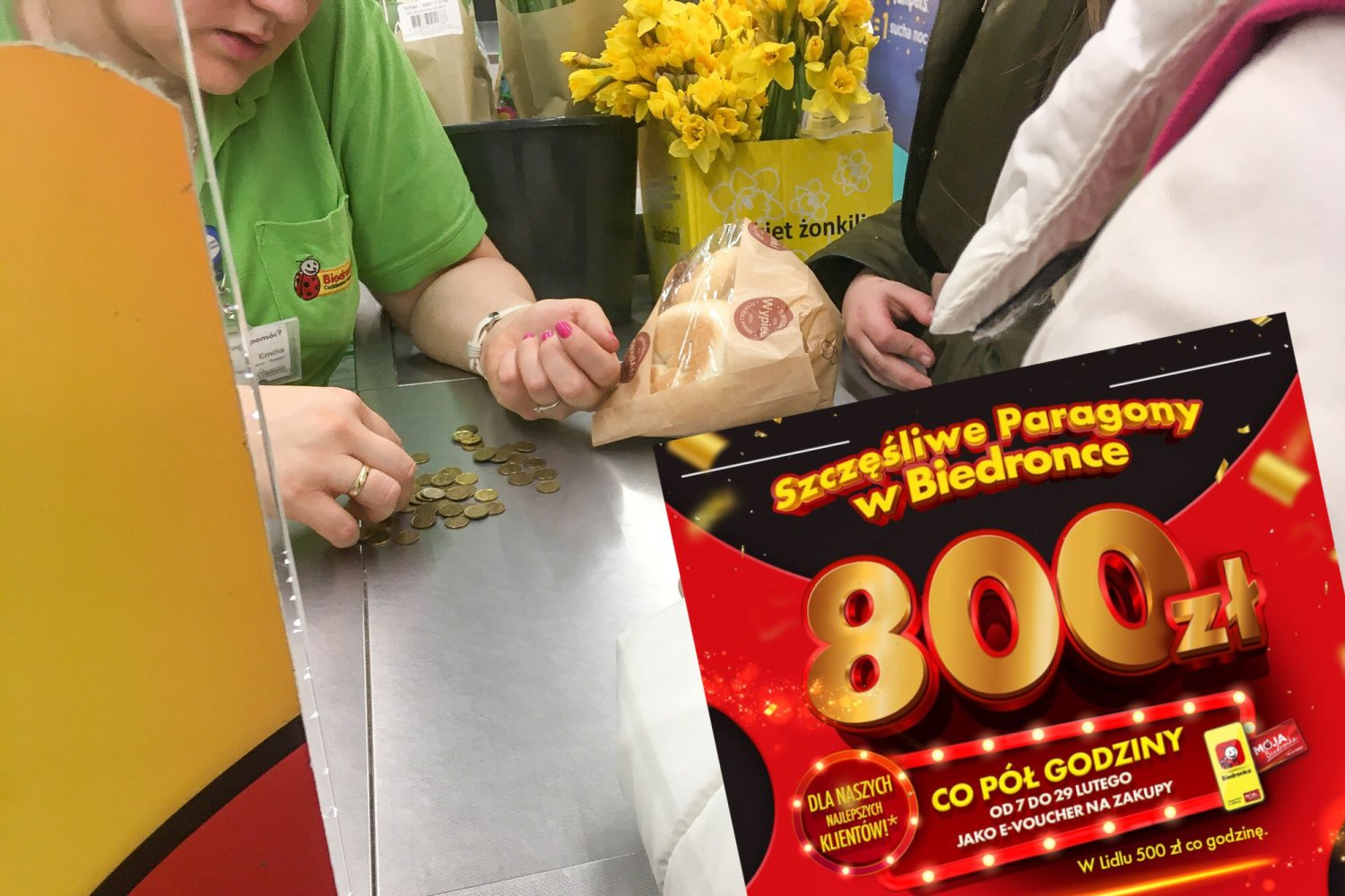 szczęśliwe paragony biedronka 800 zł jak wygrać zasady promocja lidl lidloteria