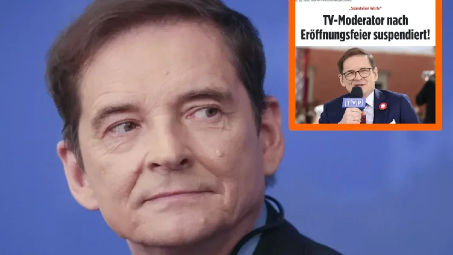 Przemysław Babiarz Imagine Igrzyska Olimpijskie Paryż zawieszony zagraniczne media co piszą