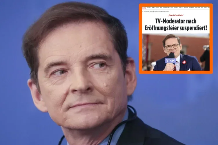 Przemysław Babiarz Imagine Igrzyska Olimpijskie Paryż zawieszony zagraniczne media co piszą