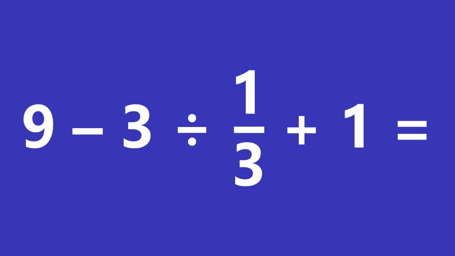 Znasz rozwiązanie tej viralowej zagadki matematycznej?