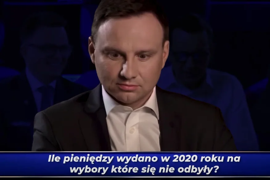 Film z Andrzejem Dudą w "Milionerach" to hit internetu