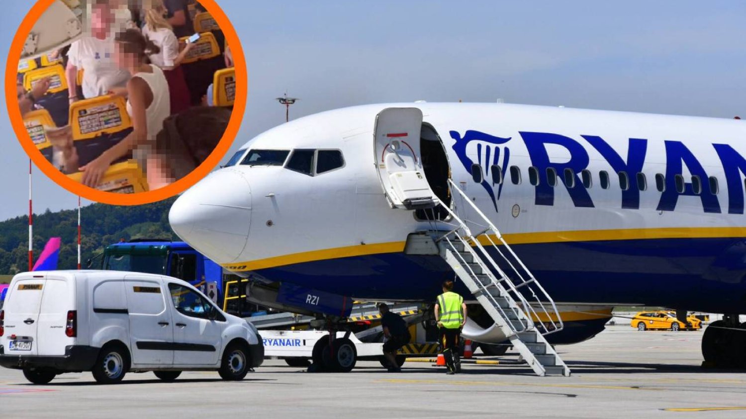Lot z Malty do Poznania. Pasażerowie zamknięci w rozgrzanym samolocie