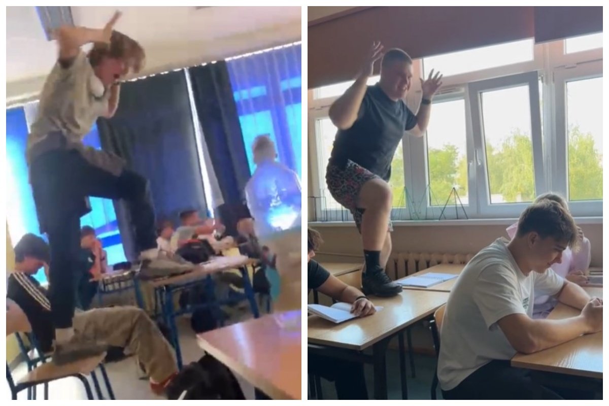 Oi oi oi baka o co chodzi trend szkoły filmiki tiktok oryginał