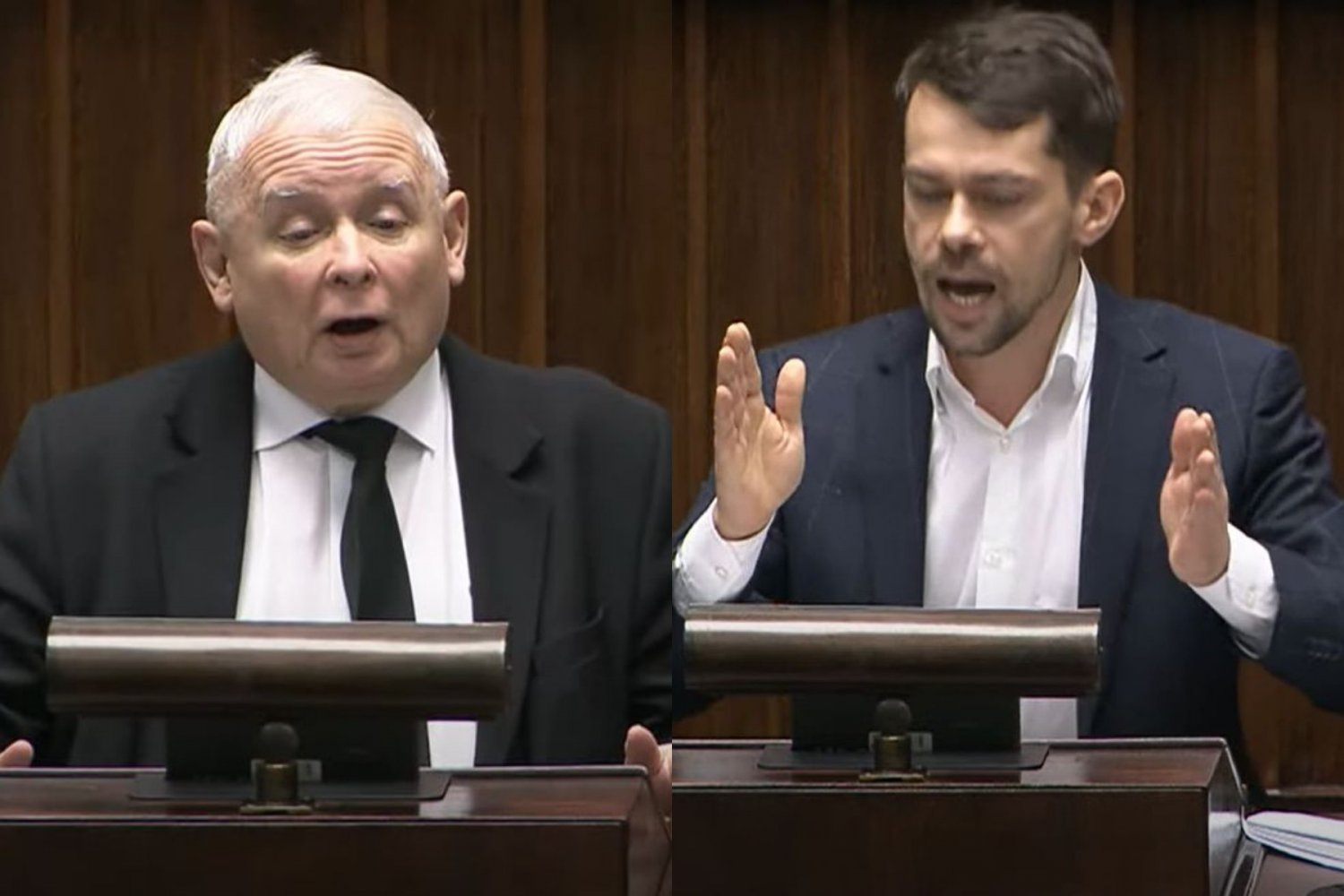 Michał Kołodziejczak zaatakował w Sejmie Jarosława Kaczyńskiego.