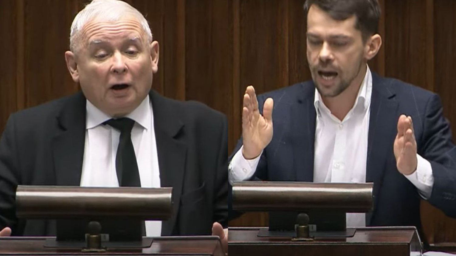 Michał Kołodziejczak zaatakował w Sejmie Jarosława Kaczyńskiego.