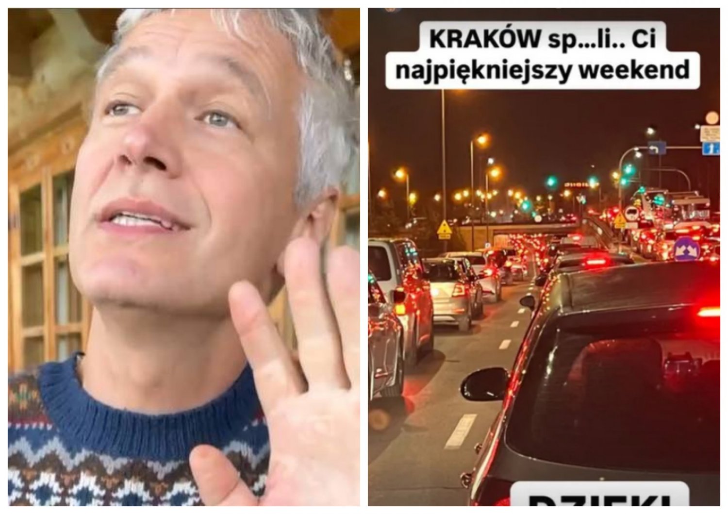 Michał Żebrowski zły na Kraków przeklina. "Sp*****li