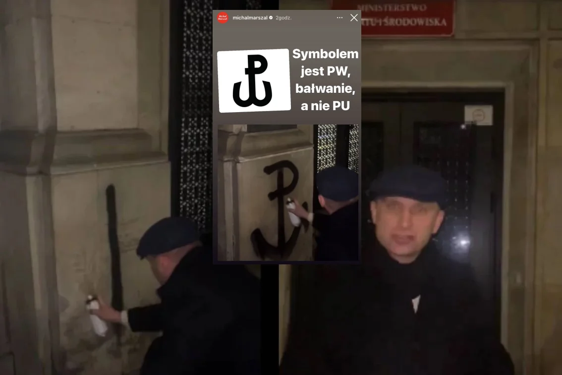 Kpinom po namalowaniu pzez Bąkiewicza "Polski Walczącej" nie ma końca.