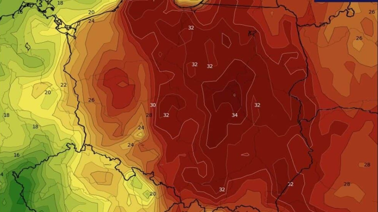 Potężny upał w Polsce. Takie są prognozy na przyszły tydzień. Wcześniej jednak czekają nas chłodniejsze dni.