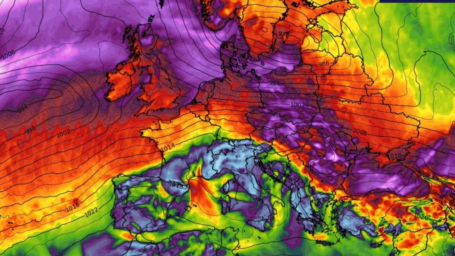 Przed nami paskudne załamanie pogody. Prognoza pogody na najbliższe dni pokazuje wichury i zawieje śnieżne.