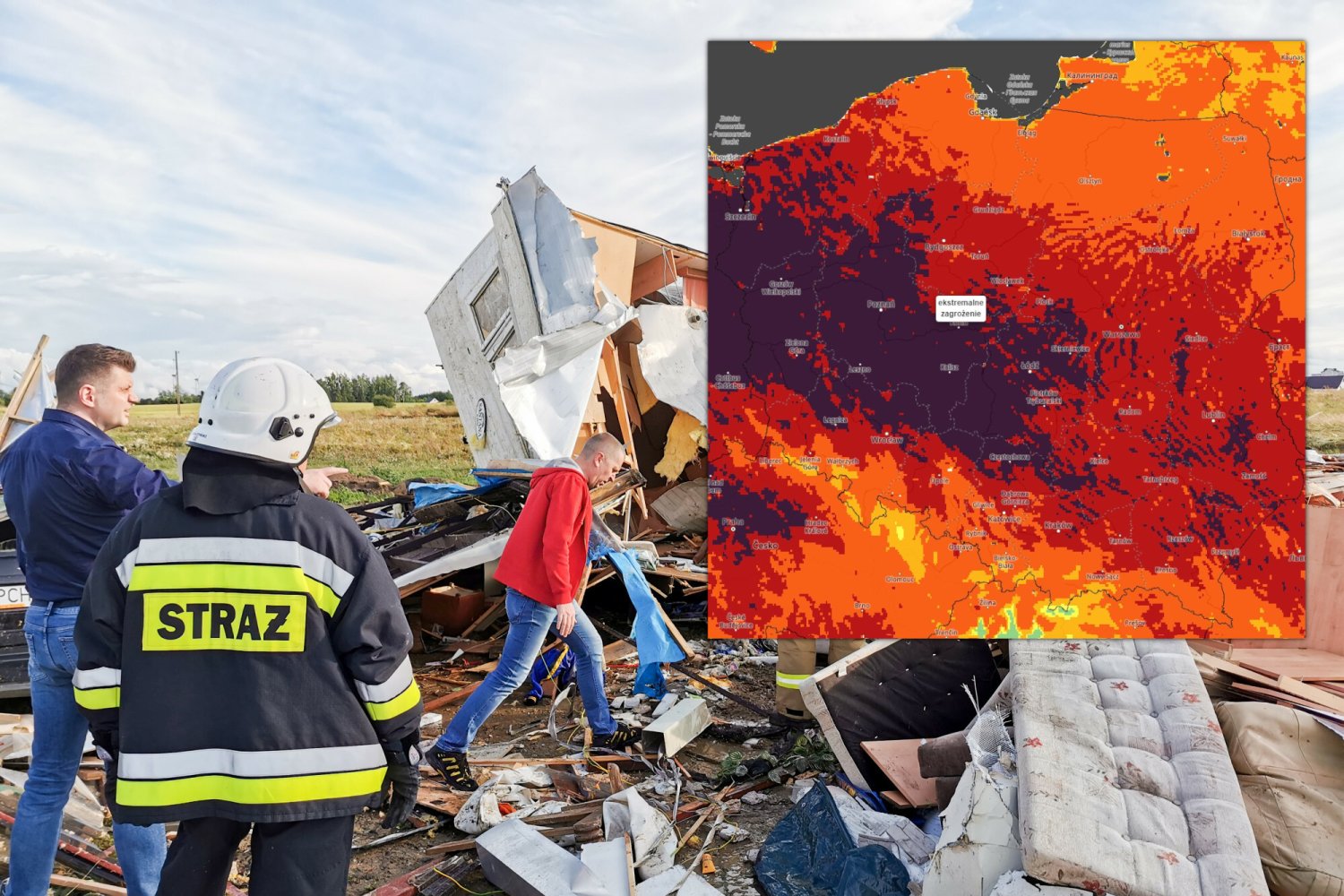 lato 2024 jaka będzie pogoda prognozy długoterminowe susze noce tropikalne trąby powietrzne imgw