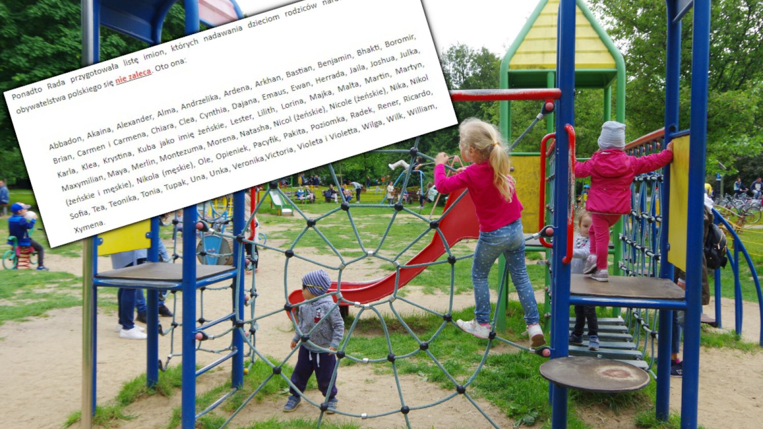 "Lista imion zakazych". Językoznawcy nie zalecają tak nazywać swoich dzieci w Polsce