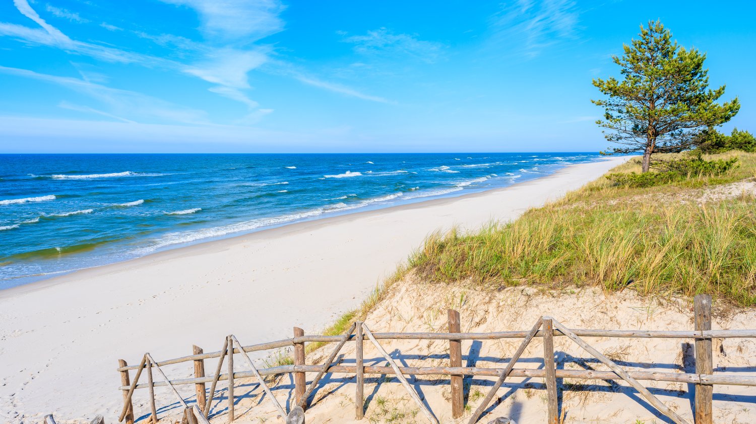 Plaża w Białogórze jest jedną z najpiękniejszych w Polsce. Byliście tam?