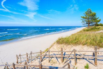 Plaża w Białogórze jest jedną z najpiękniejszych w Polsce. Byliście tam?