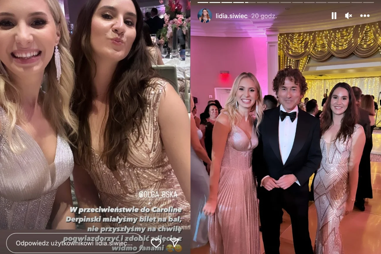 Derpienski nie wzięła udziału w balu Polonii w Miami. Wpadła na zdjęcia