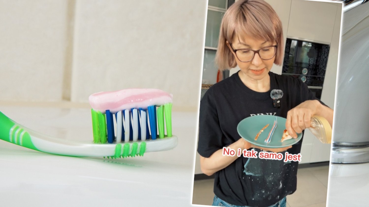 pasta do zębów paski kolor dlaczego aquafresh colgate