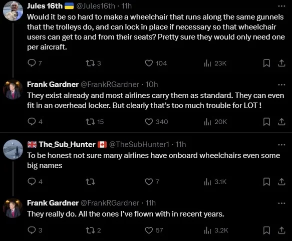 lot dziennikarz bbc frank gardner niepełnosprawny czołgał się do toalety zdjęcia oświadczenie lot dziennikarz bbc frank gardner niepełnosprawny czołgał się do toalety zdjęcia oświadczenie