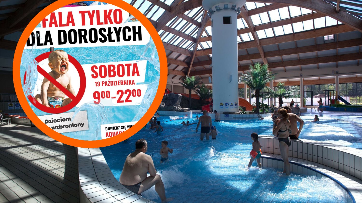 aquapark fala tylko dla dorosłych zakaz wstępu dla dzieci kiedy reakcje komentarze internautów