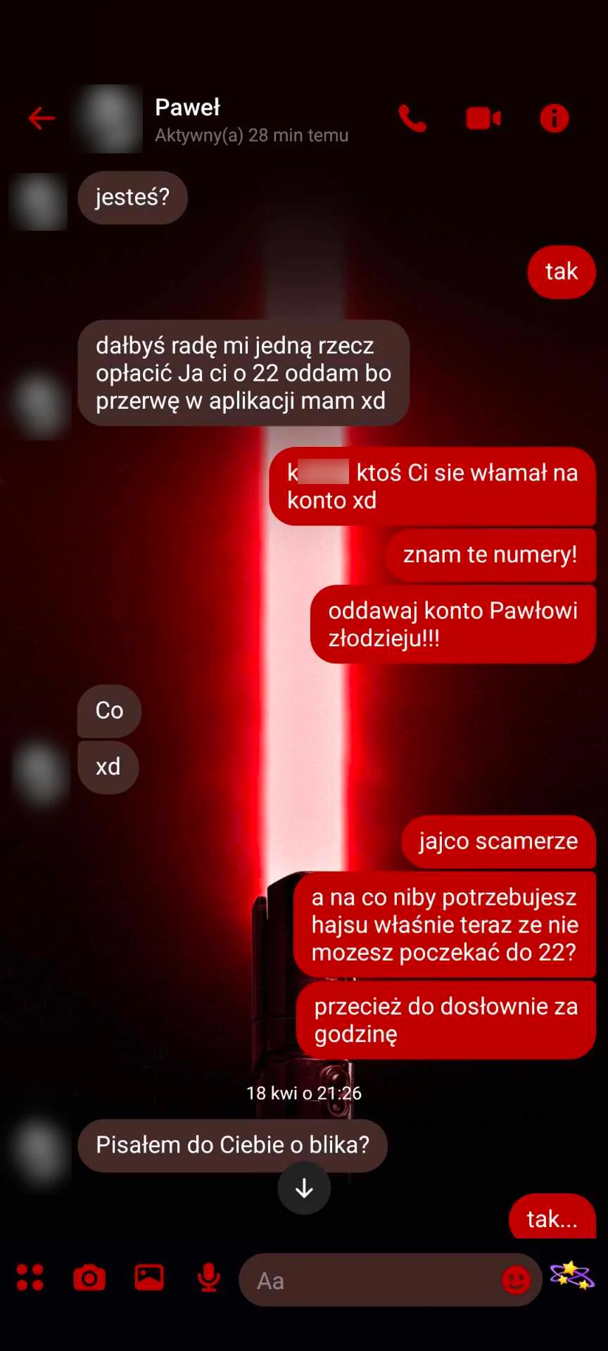 blik oszustwo jak wygląda ostrzeżenie MSWiA złodzieje wyłudzenie pieniędzy jak sięustrzec