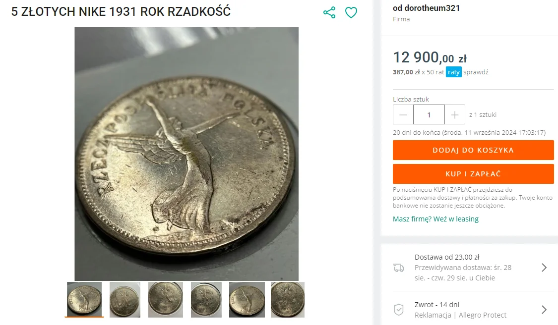 Fot. Screen / Allegro.pl