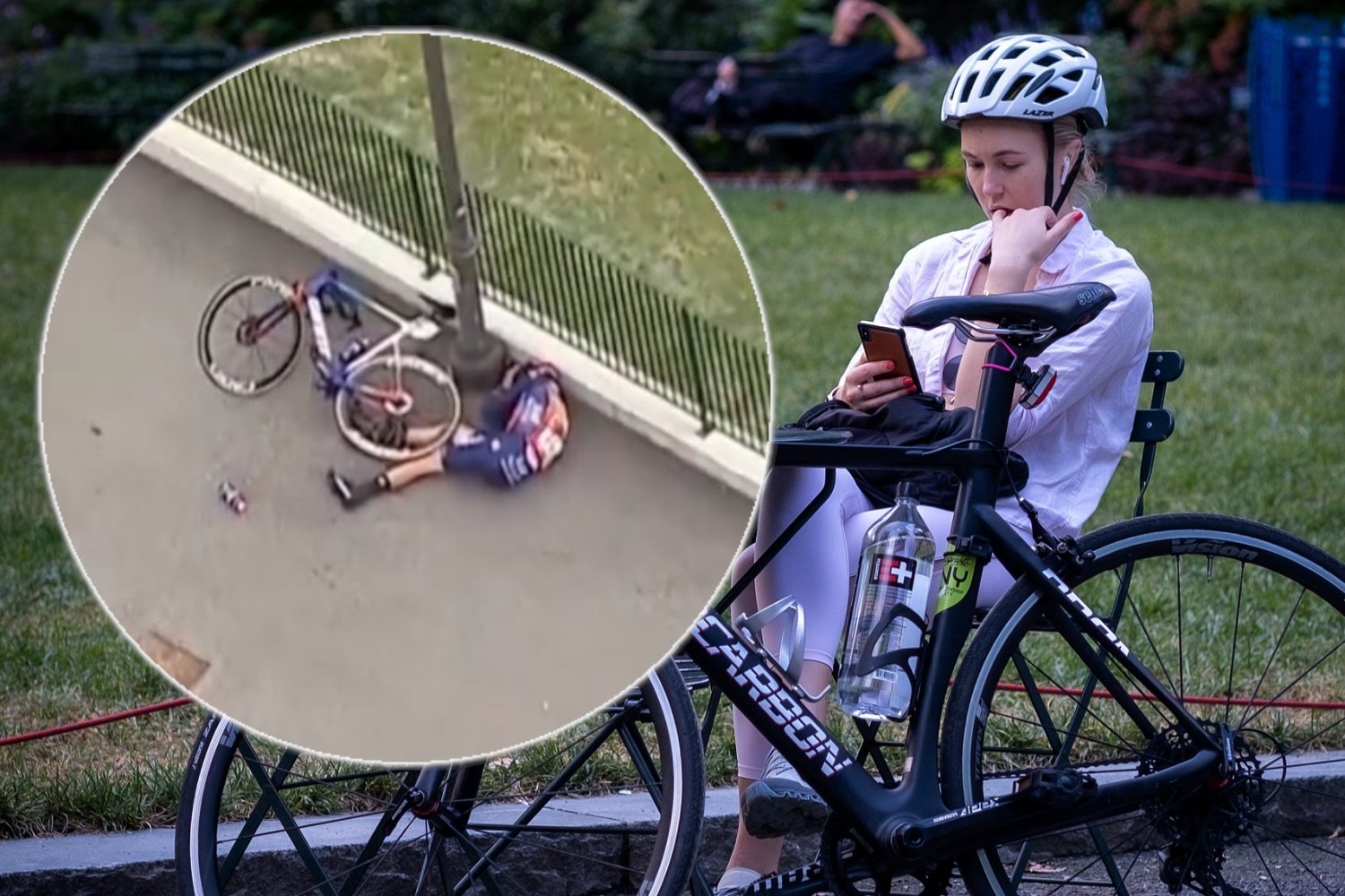 kask na rower czy trzeba nosić film wypadek kolaża bezpieczeństwo