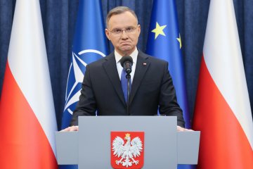 Wpadka Dudy podczas konferencji. Pomylił uniewinnienie z ułaskawieniem