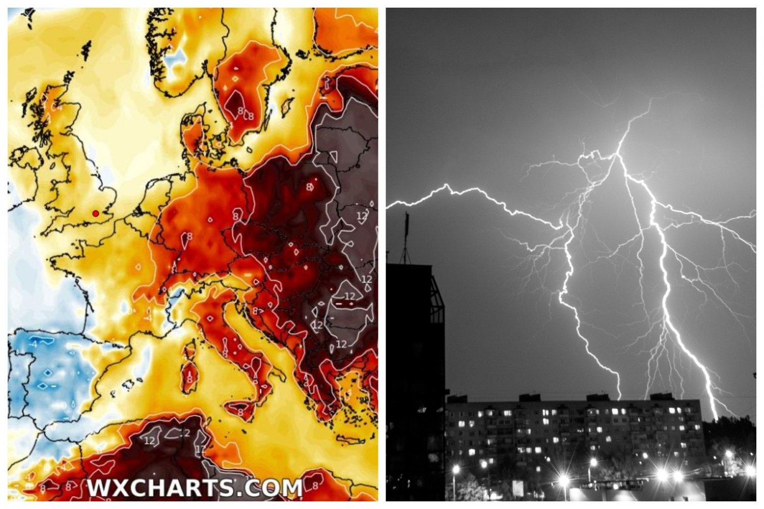 Pogoda zaskoczy na Wielkanoc. Najpierw rekordowe temperatury, a potem gwałtowne burze.