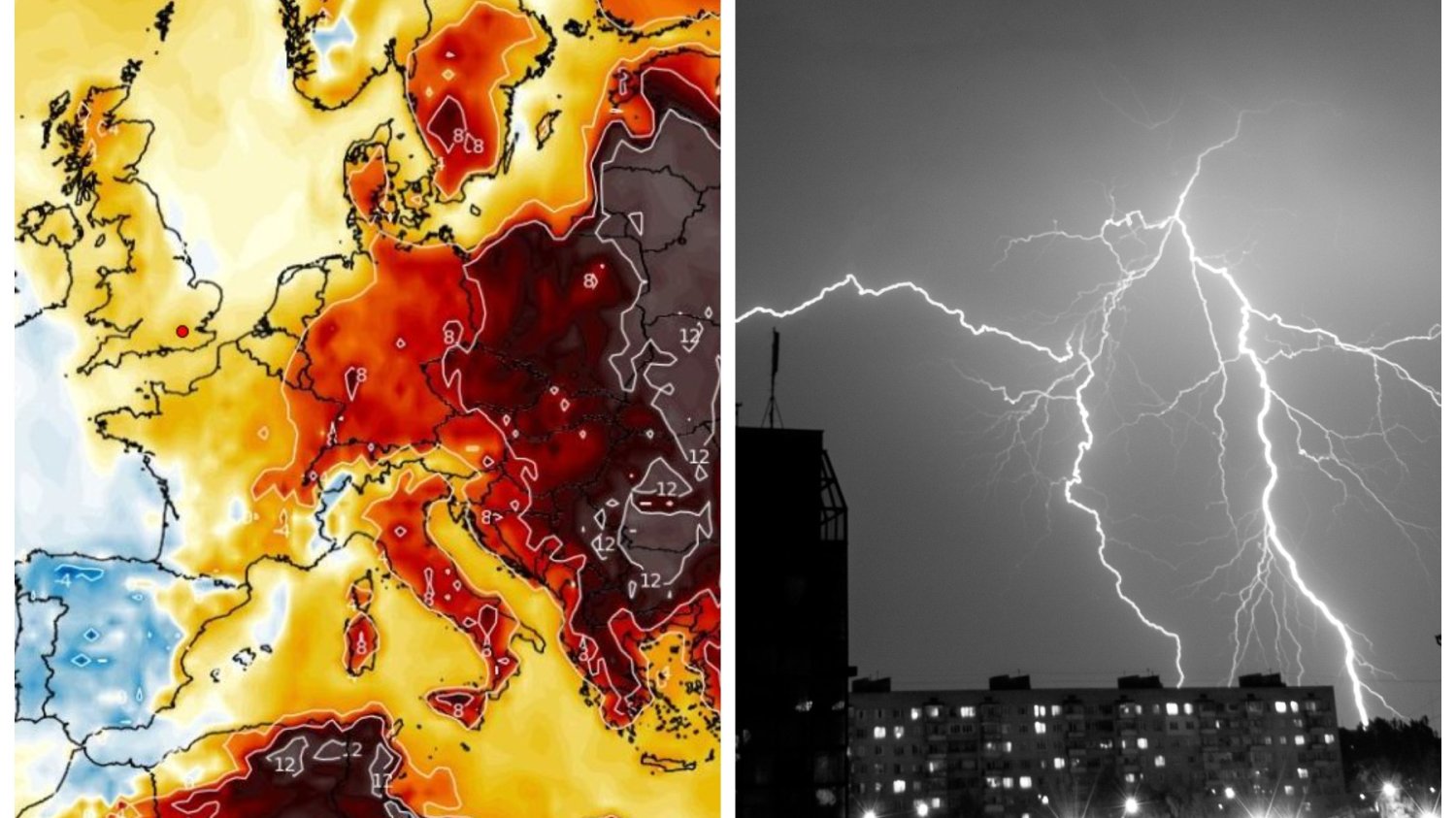 Pogoda zaskoczy na Wielkanoc. Najpierw rekordowe temperatury, a potem gwałtowne burze.