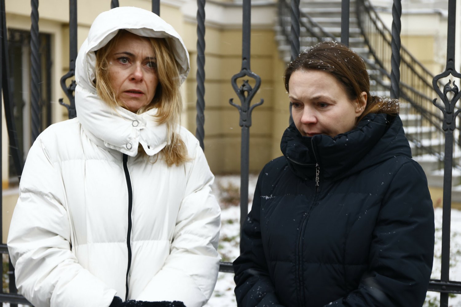 Partnerki więźniów z Radomia i Przytułów Starych zabrały głos.