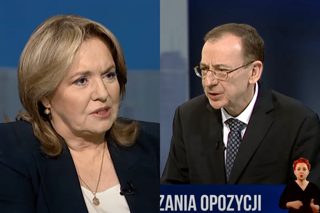 Holecka zapytała Kamińskiego o zdrowie. Ten zdradził, że karmili go siłą