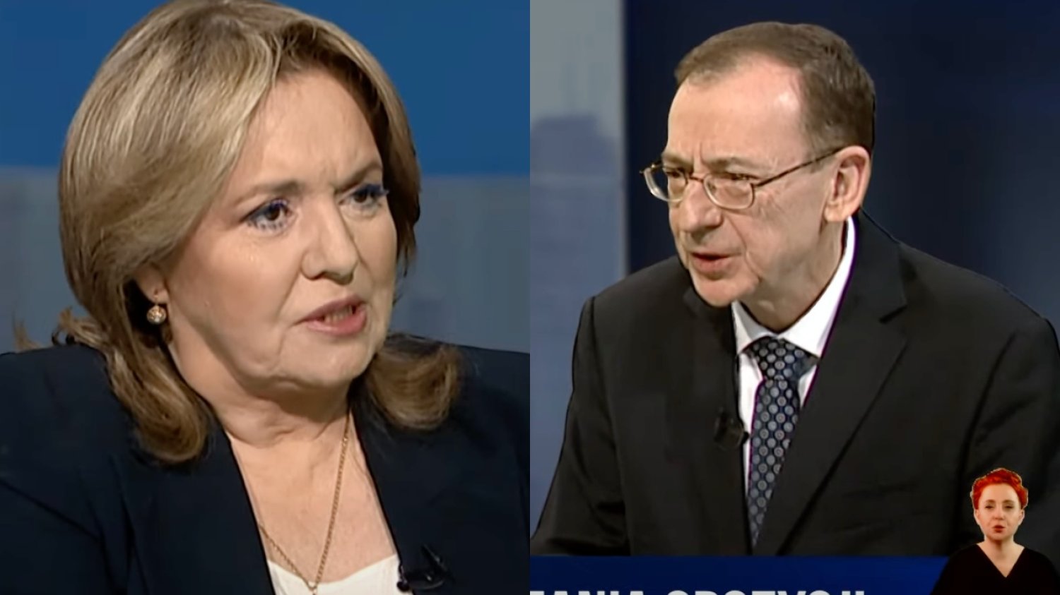 Holecka zapytała Kamińskiego o zdrowie. Ten zdradził, że karmili go siłą