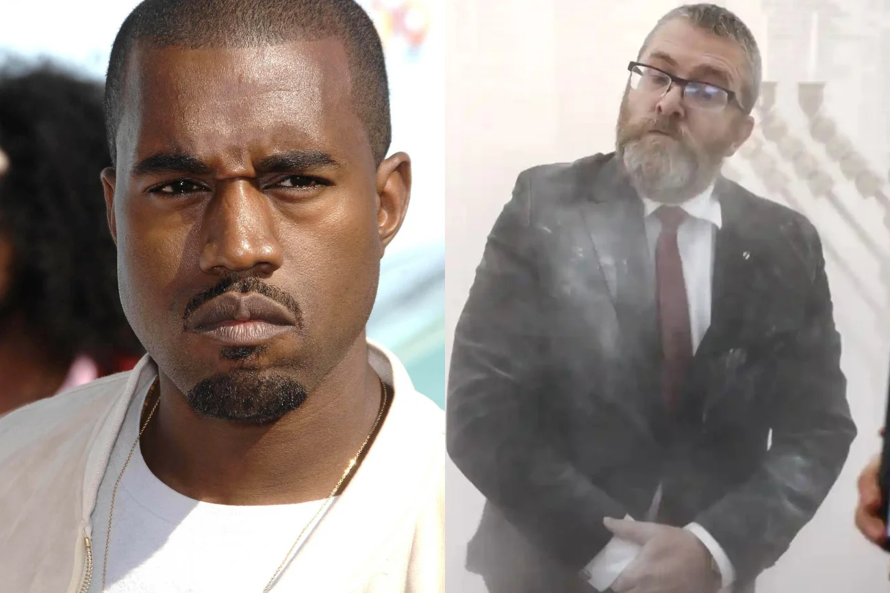Kanye West dodał artykuł o Braunie. Raper zaskoczony incydentem z gaśnicą