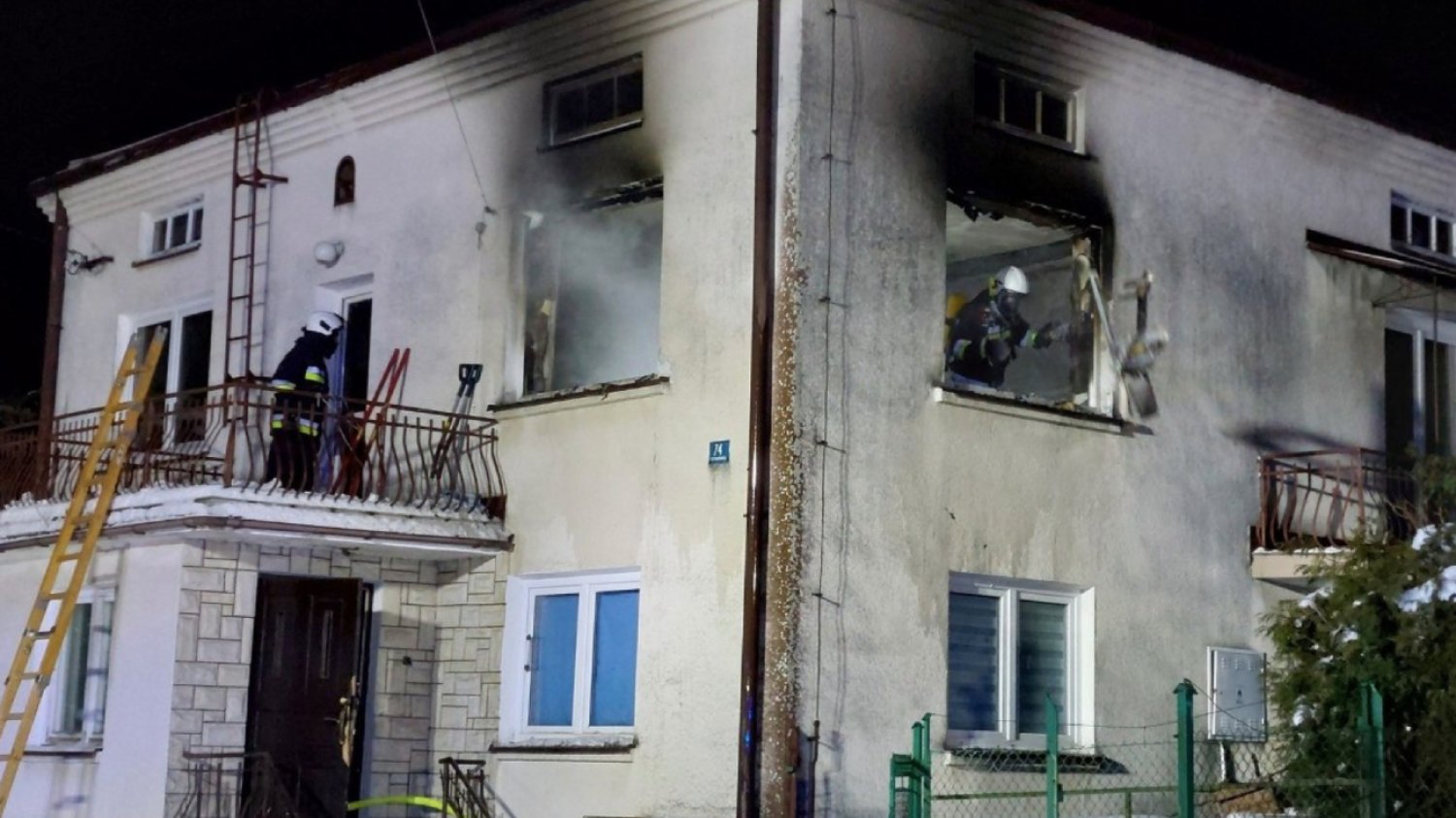 Potakówka: Tragiczny pożar na Podkarpaciu. W płonącym domu zginął mężczyzna