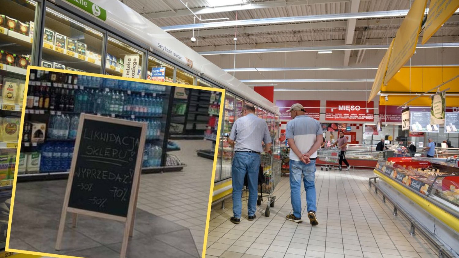 Auchan – pracownicy nie dostali wypłat. Zajęli towar i go wyprzedają